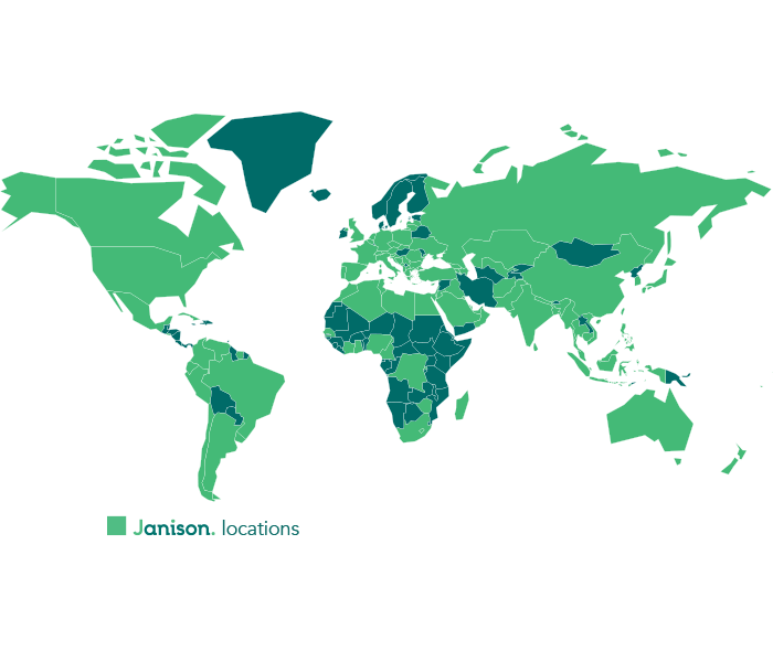 Where does Janison Exam Management operate?