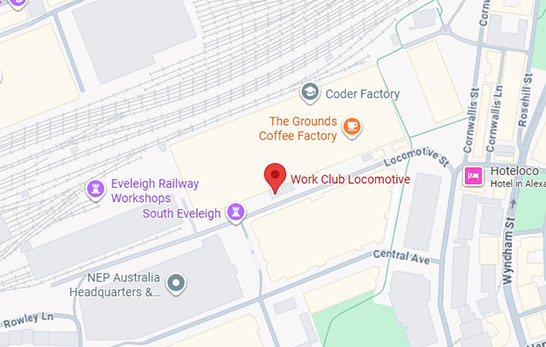 2 locomotive street eveleigh map