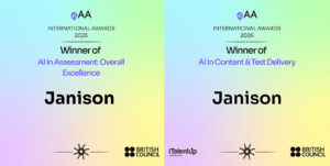 Janison wins two major awards at the 2026 e-Assessment Awards